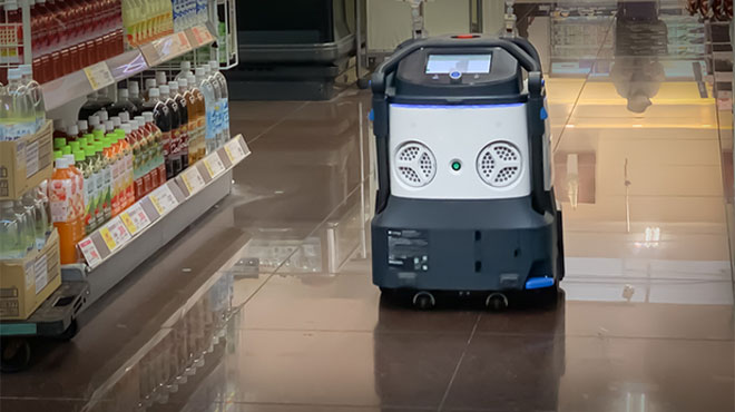 通路内自走ロボットのイメージ画像