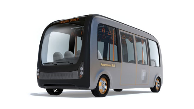 自動運転バスのイメージ画像