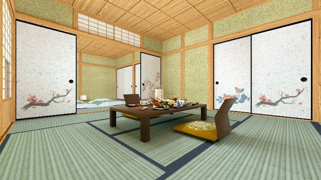 旅館の個室イメージ