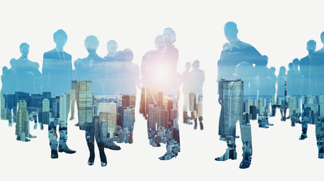 街と人々のイメージ画像