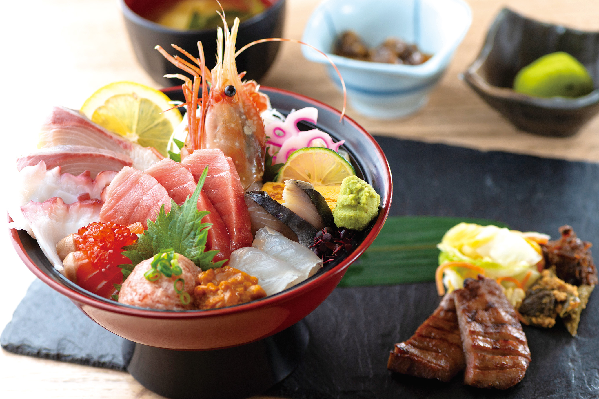 利休の海鮮丼定食のイメージ画像