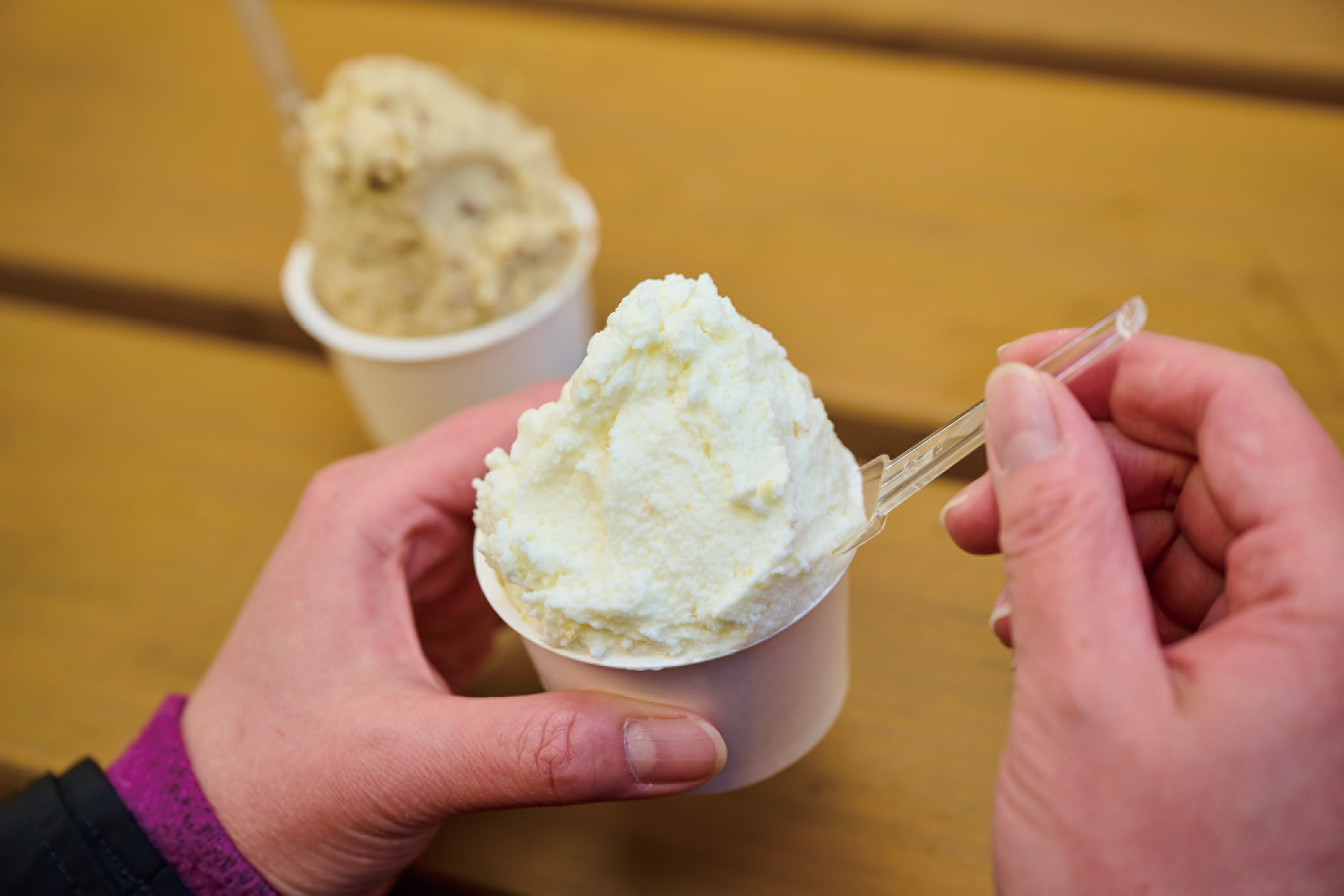 館内で手作りしているジェラートのイメージ画像