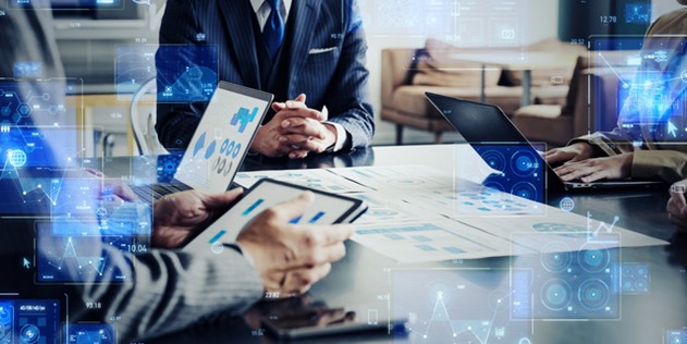 データを活用した会議や分析業務のイメージ画像