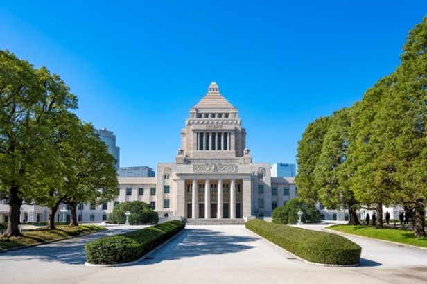 日本の国会議事堂外観のイメージ画像