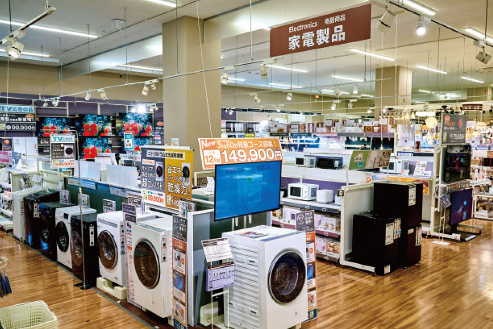 家電売場のイメージ画像