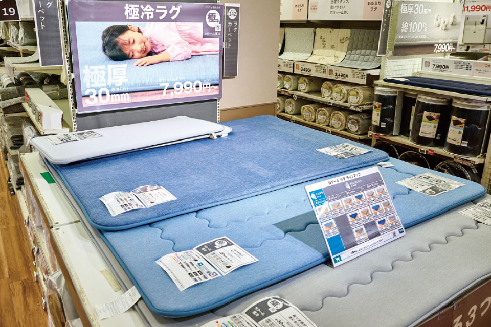 寝具売場のイメージ画像
