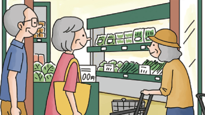 シニアに選ばれる店舗と接客