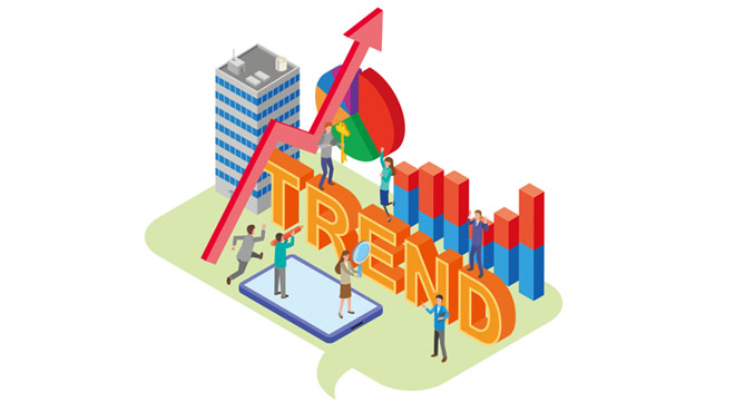 スーパーマーケットの看板イメージ画像