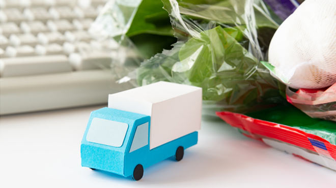 商品の配送のイメージ画像