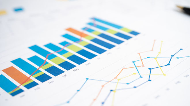 棒グラフと線グラフのイメージ画像