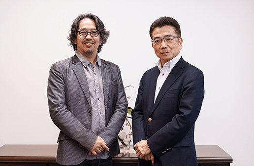 錦織弘信氏と鳥井敦氏